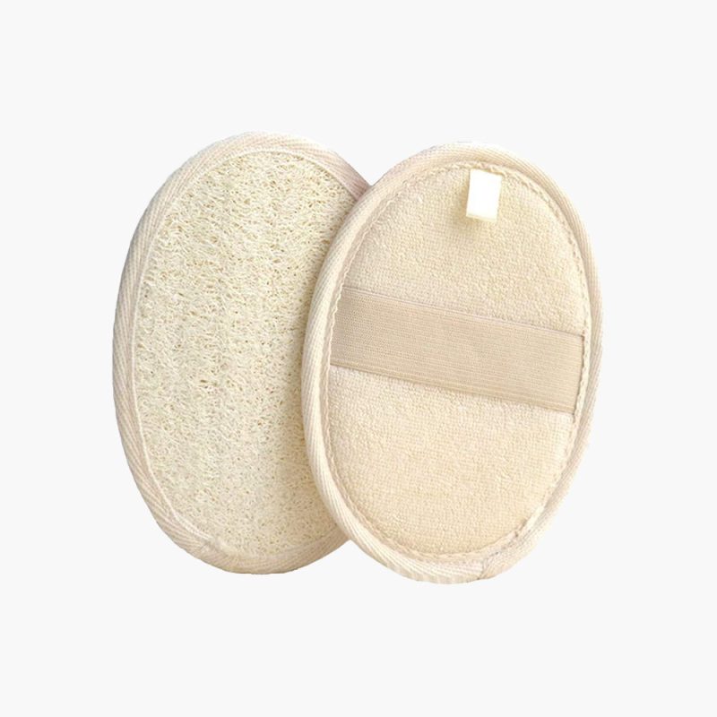 Natural luffa sponge scrubber body sponge exfoliating pads